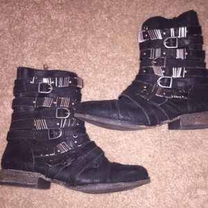 Steve Madden Combat Boots